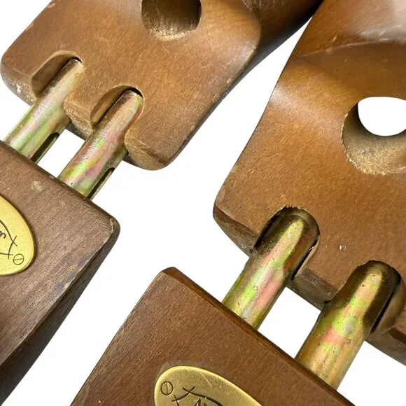 J.M. Weston Mens Shoe Forms Made in France Store Display Wood Shoe Trees - Picture 12 of 13